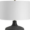 Graphite Ribbed Table Lamp thumbnail 4