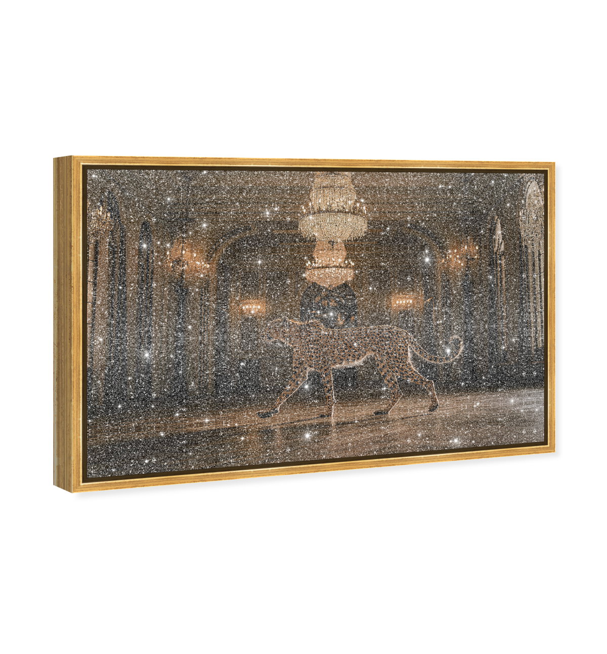 Wild in the Palace (Diamond Dust), Art by Oliver Gal,  36x24 View 2