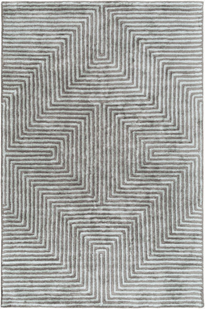 Quartz Handmade Rug, by Surya, 6' length x 4' width
