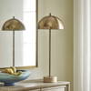 Dunham Brass Buffet Lamp, Table Lamp by Uttermost, 11.75" width x 28.25" height x 11.75" depth thumbnail 4