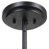 Suva 4 Light Black Rope Pendant, by Uttermost, 28" width x 16.25" height x 28" diameter thumbnail 8