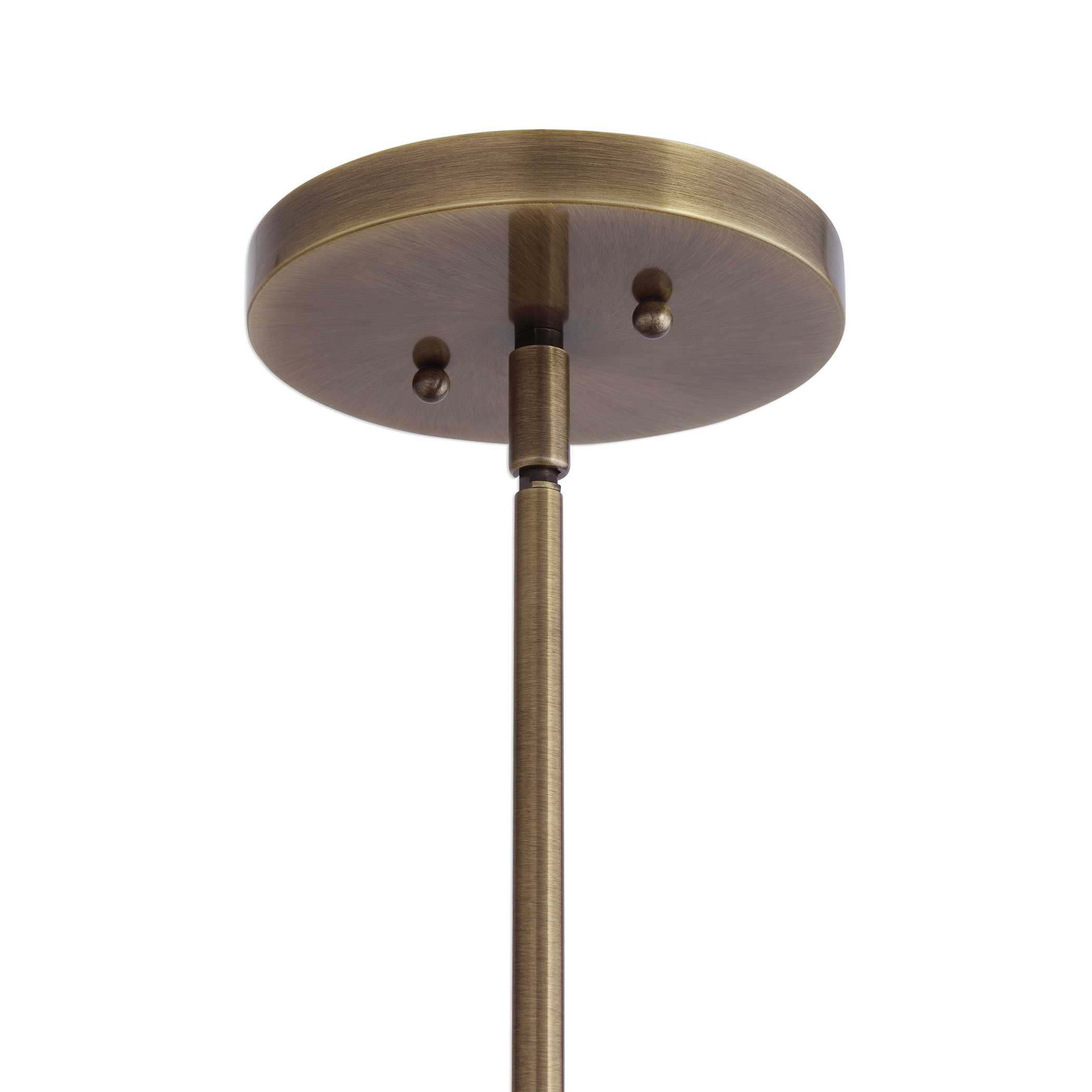 Calix Large Blown Glass 1 Light Pendant large image 