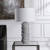 Waves Blue & White Table Lamp thumbnail 3