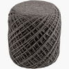 Xena Pouf, Ottoman by Surya, 16" width x 18" height thumbnail