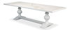 Rectangular Dining Table,Cortina White, by Sarreid, 108" length x 40" width x 30" height thumbnail 9