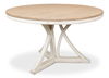 Flying Buttress Dining Table,Ant. White, by Sarreid, 54" length x 54" width x 30" height thumbnail 1