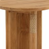 Phaedra Outdoor Side Table Natural, Side & End Table by Dovetail, 19.75" width x 20" height x 19.75" depth thumbnail 6