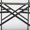 Direttore Backless 40.2in Seat Bar Stool | Brown/Gray Suede with Metal, Counter & Bar Stool by Mercana, 19.3" length x 20" width x 40.2" height thumbnail 9