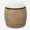 Island Straw Accent Stool thumbnail 0