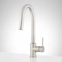 Online Designer Kitchen Ravenel 1.8 GPM Single-Hole Pull Down Kitchen Faucet with Concealed Sprayer
