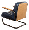 Bel-Air Arm Chair, Blue thumbnail 6