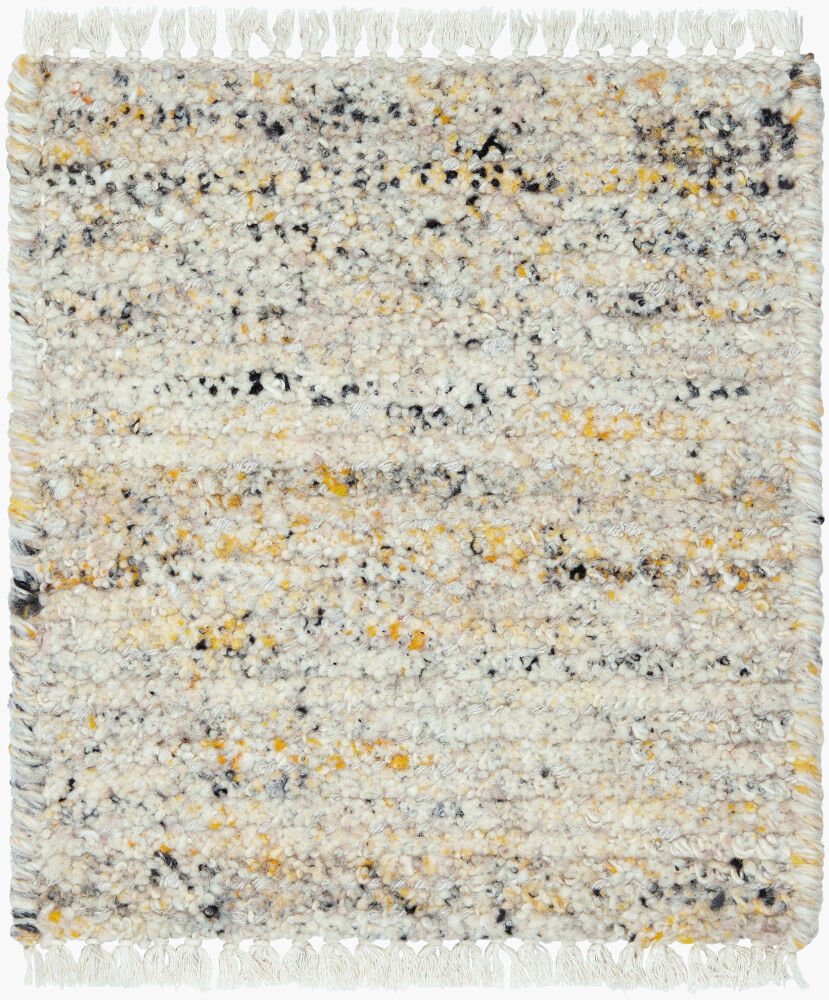 Saga Handmade Rug, by Surya, 1'6" length x 1'6" width