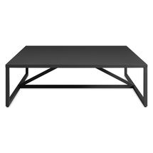 Online Designer Patio Strut Outdoor Square Coffee Table