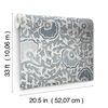 Fontaine Blue & Grey Wallpaper thumbnail 6