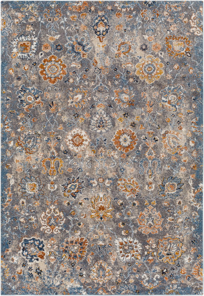 Tuscany Machine Woven Rug, by Surya, 1'3.75" length x 1'3.75" width