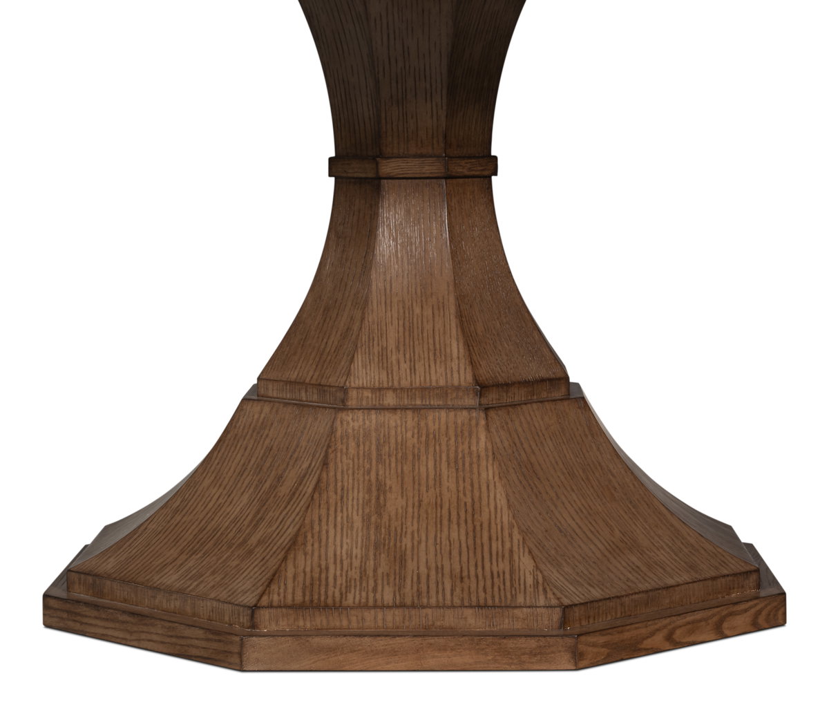 Giselle Jupe Table  Medium  Light Mink, by Sarreid, 4'7" length x 4'7" width x 2'6" height View 6