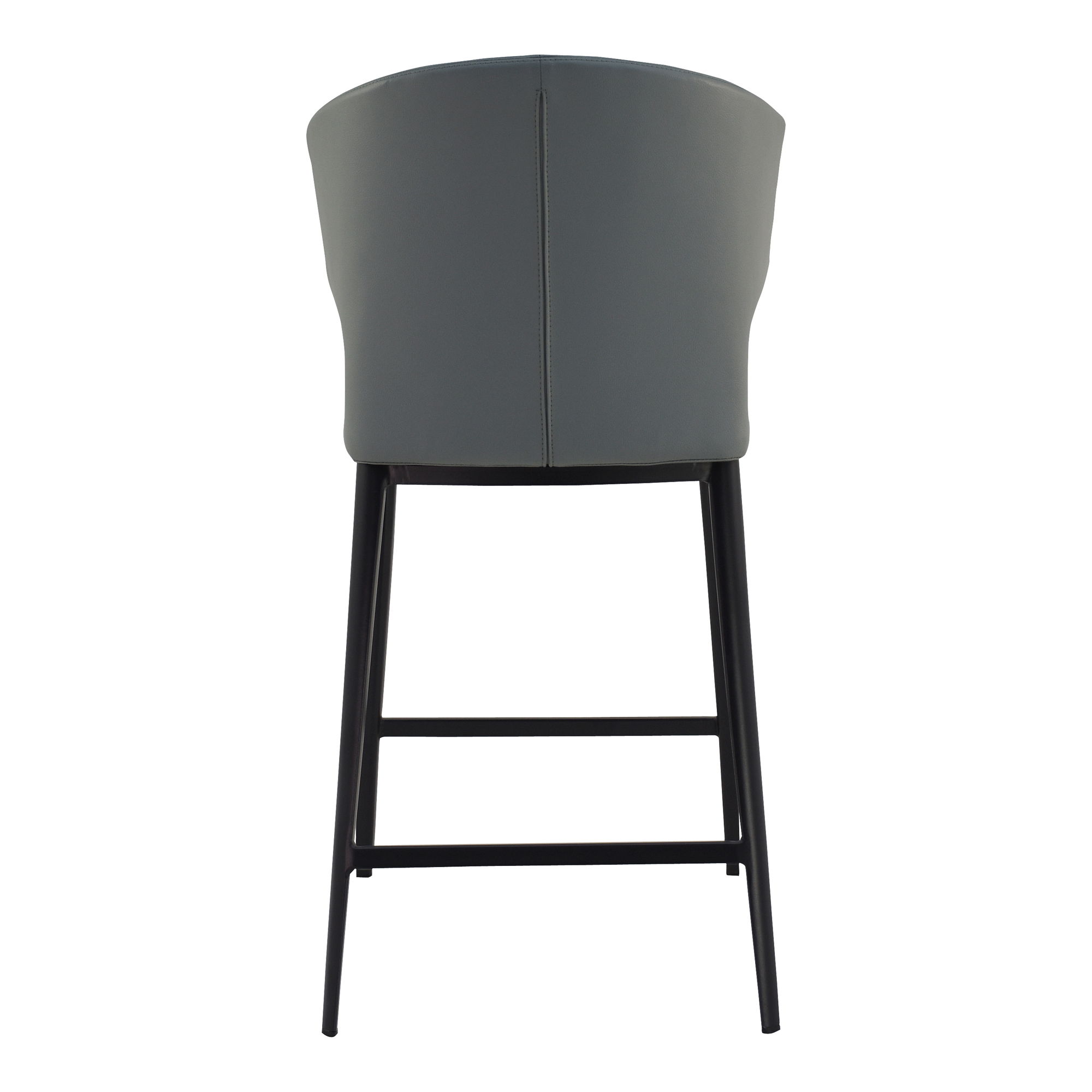 Delaney Counter Stool Grey, Counter & Bar Stool by Moe's Home, 20.5" width x 39.4" height x 21.7" depth View 3