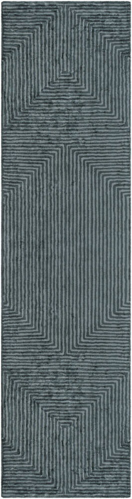 Quartz Handmade Rug, by Surya, 8' length x 2'6" width