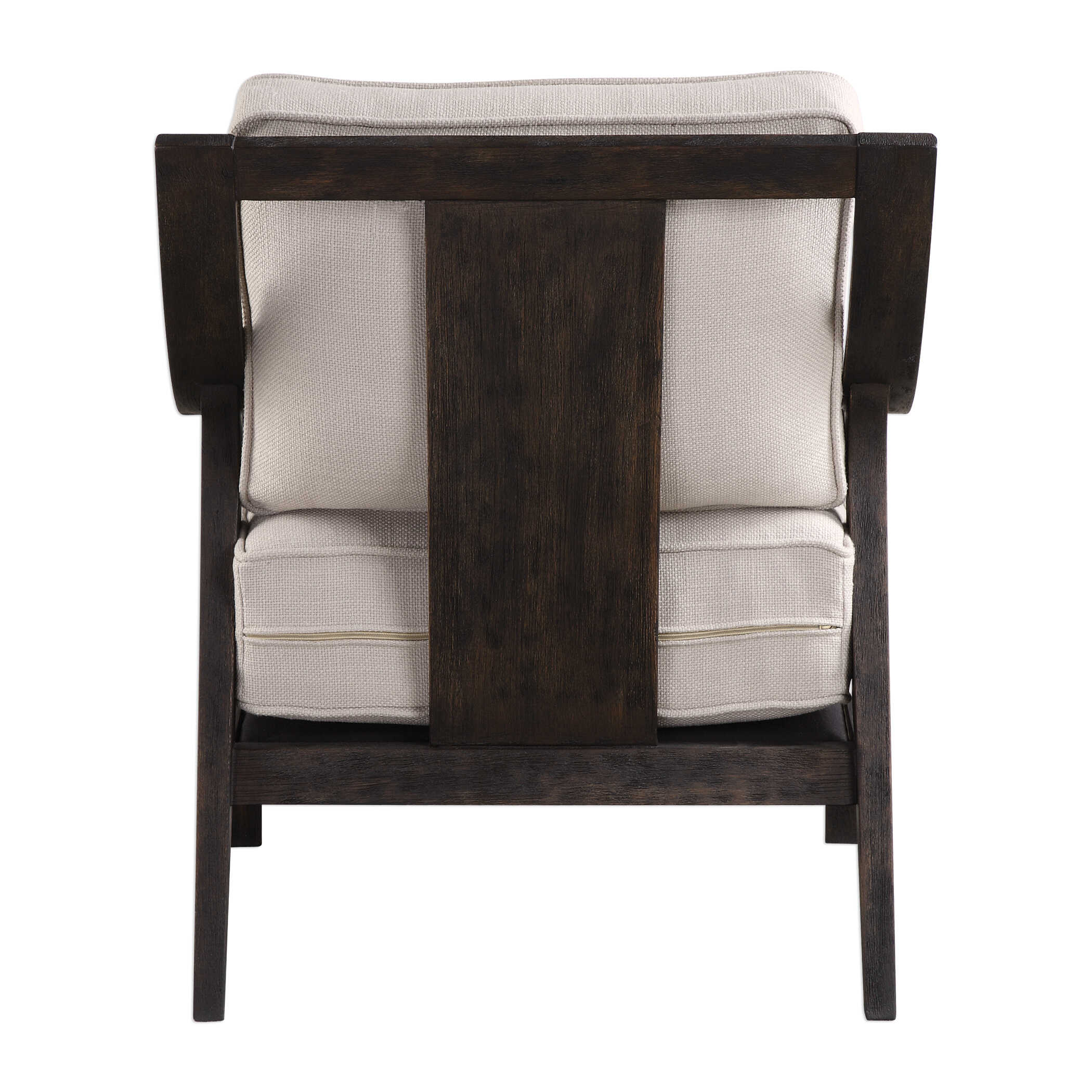 Lyle Beige Accent Chair, Furniture by Uttermost, 27.75" width x 32" height x 32" depth View 7