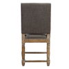 Laurens Gray Accent Chair, Furniture by Uttermost, 19" width x 38" height x 23.5" depth thumbnail 4