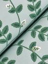 Climbing Vine Soft Teal Wallpaper 2 Climbing Vine Soft Teal Wallpaper thumbnail 2