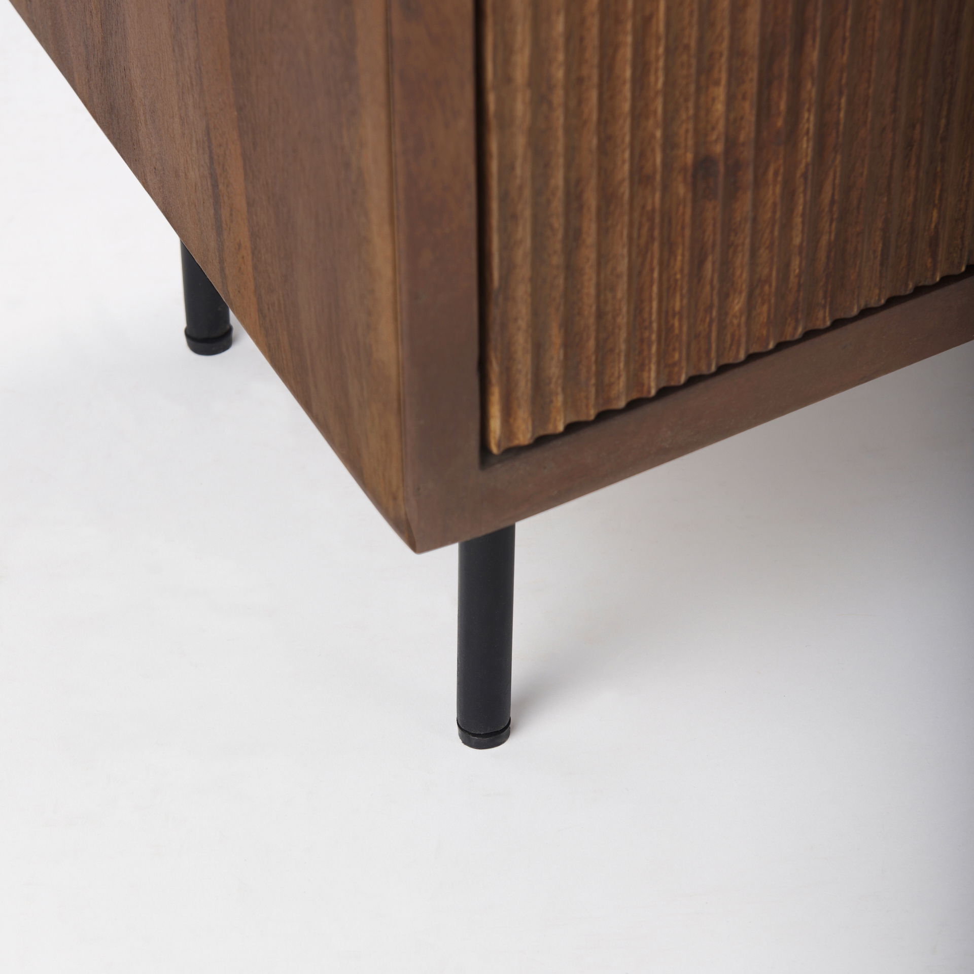 Lance 70.0L x 15.0W x 32.0H Medium Brown Solid Wood Sideboard large image 