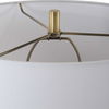 Meltdown Ivory Teal Table Lamp, by Uttermost, 16" width x 28.5" height x 16" depth thumbnail 7