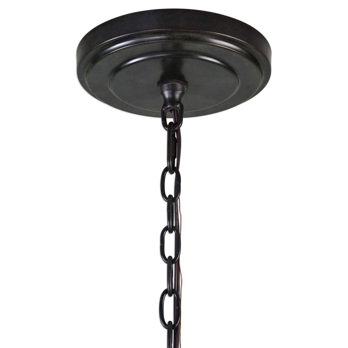 Marlow 12 Light Circle Chandelier, by Uttermost, 3'4.25" width x 2'10.75" height x 3'4.25" diameter View 3