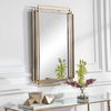 Amherst Brushed Gold Mirror, by Uttermost, 23.62" width x 36.5" height x 1.5" depth thumbnail 4