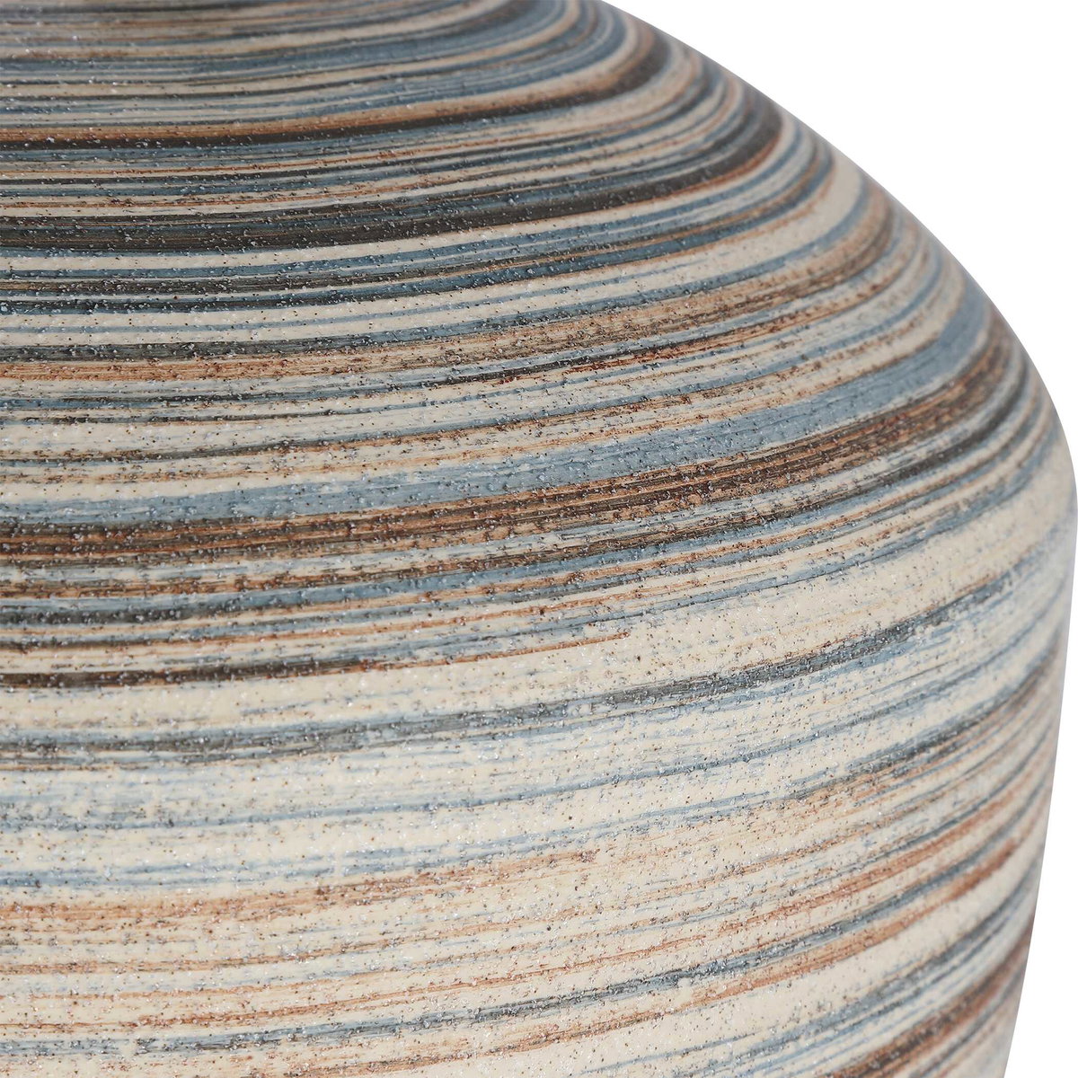 Prospect Striped Accent Lamp, by Uttermost, 1'5" width x 1'10" height x 1'5" depth View 6