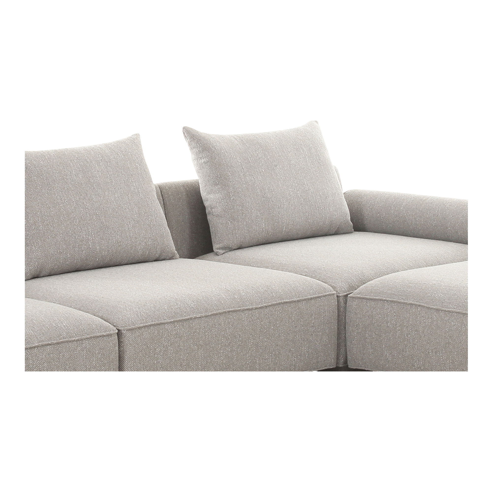 Rosello Lounge Modular Sectional Light Grey large image 
