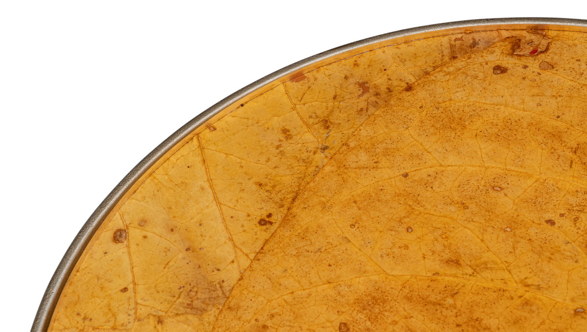 Carolina Leaf Table, by Sarreid, 1'2" length x 1'2" width x 2' height View 7