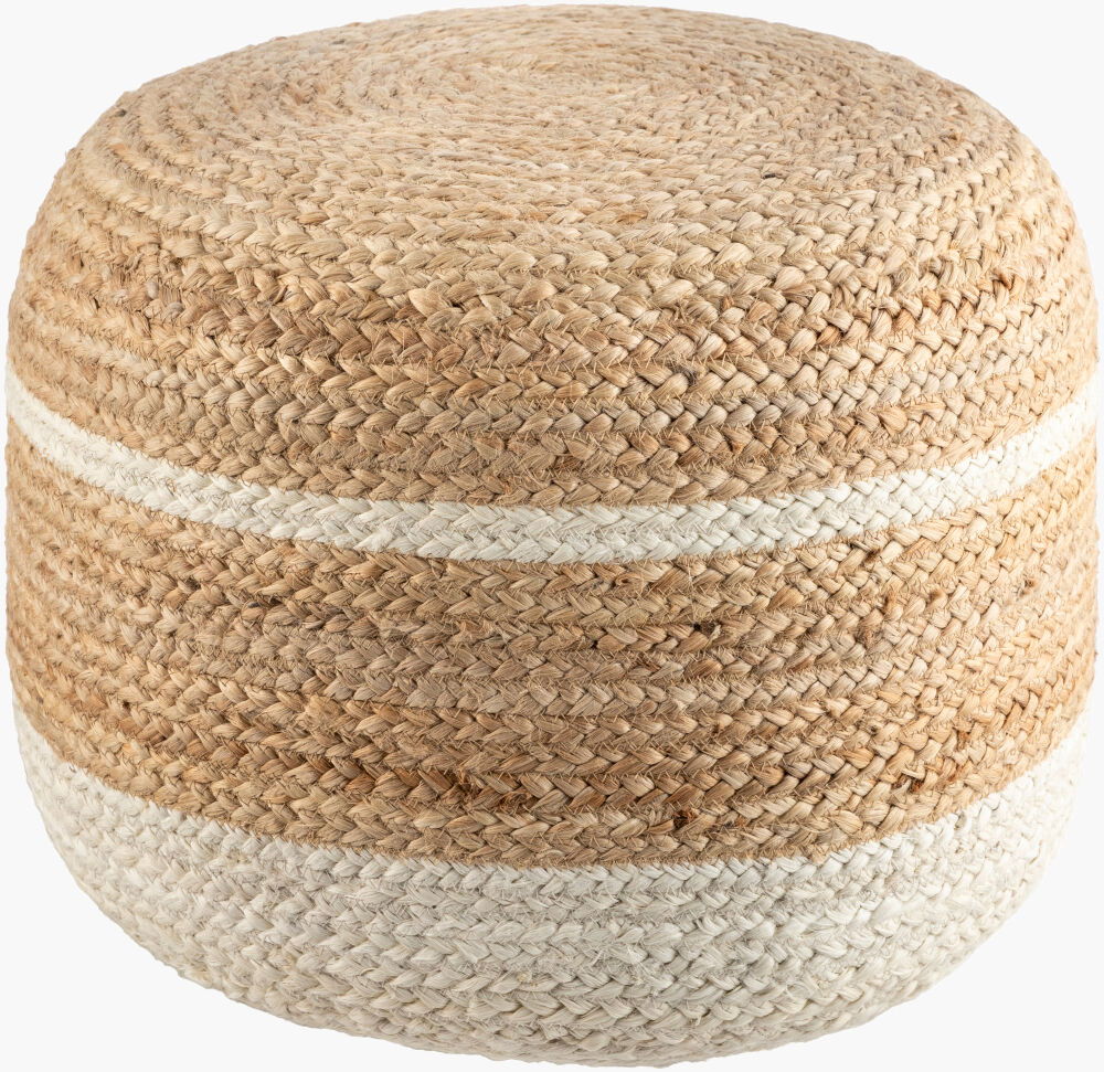 Saratov Pouf, Ottoman by Surya, 18" width x 14" height