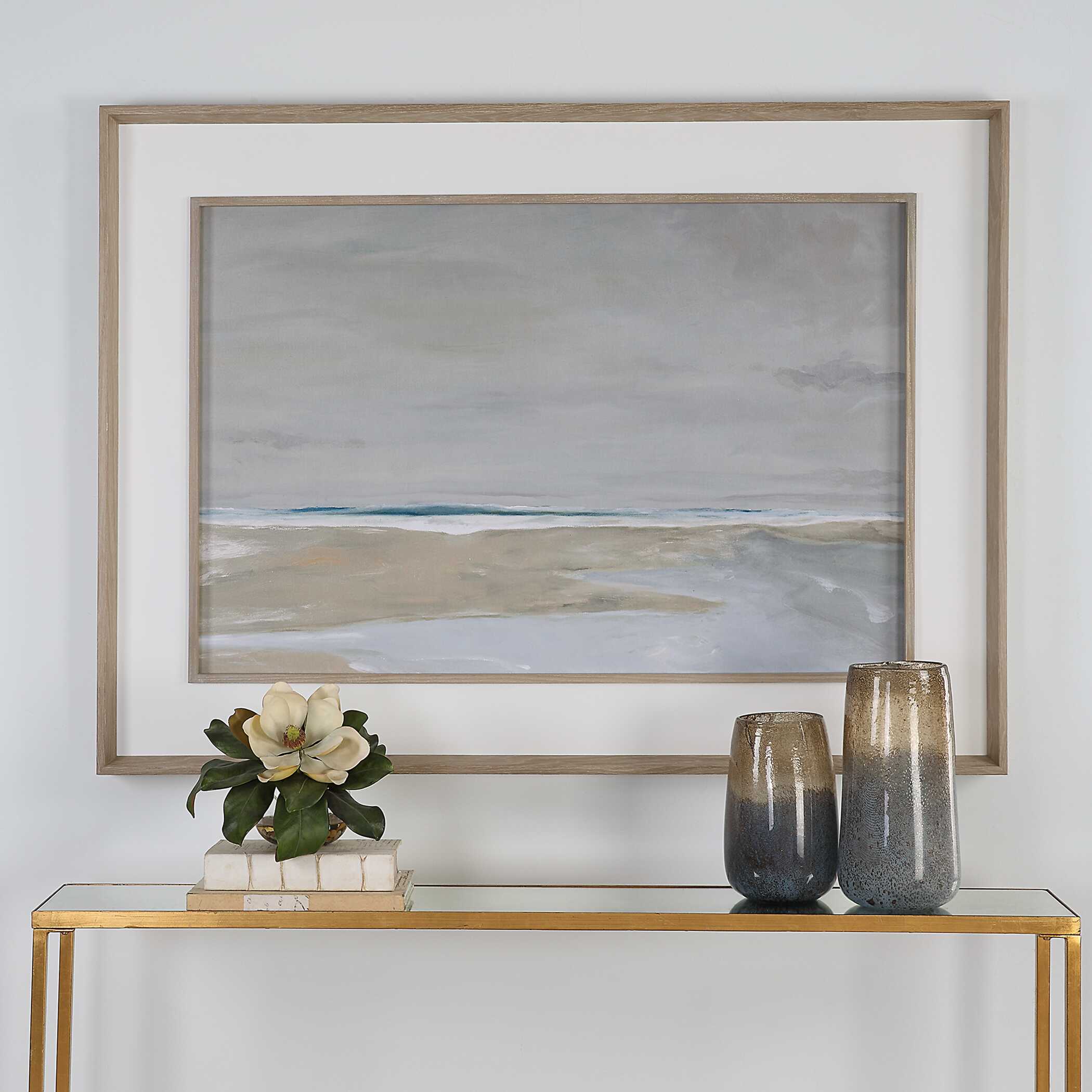 Oregon Coast Framed Print, Painting by Uttermost, 56.37" width x 41.37" height x 2.5" depth View 4