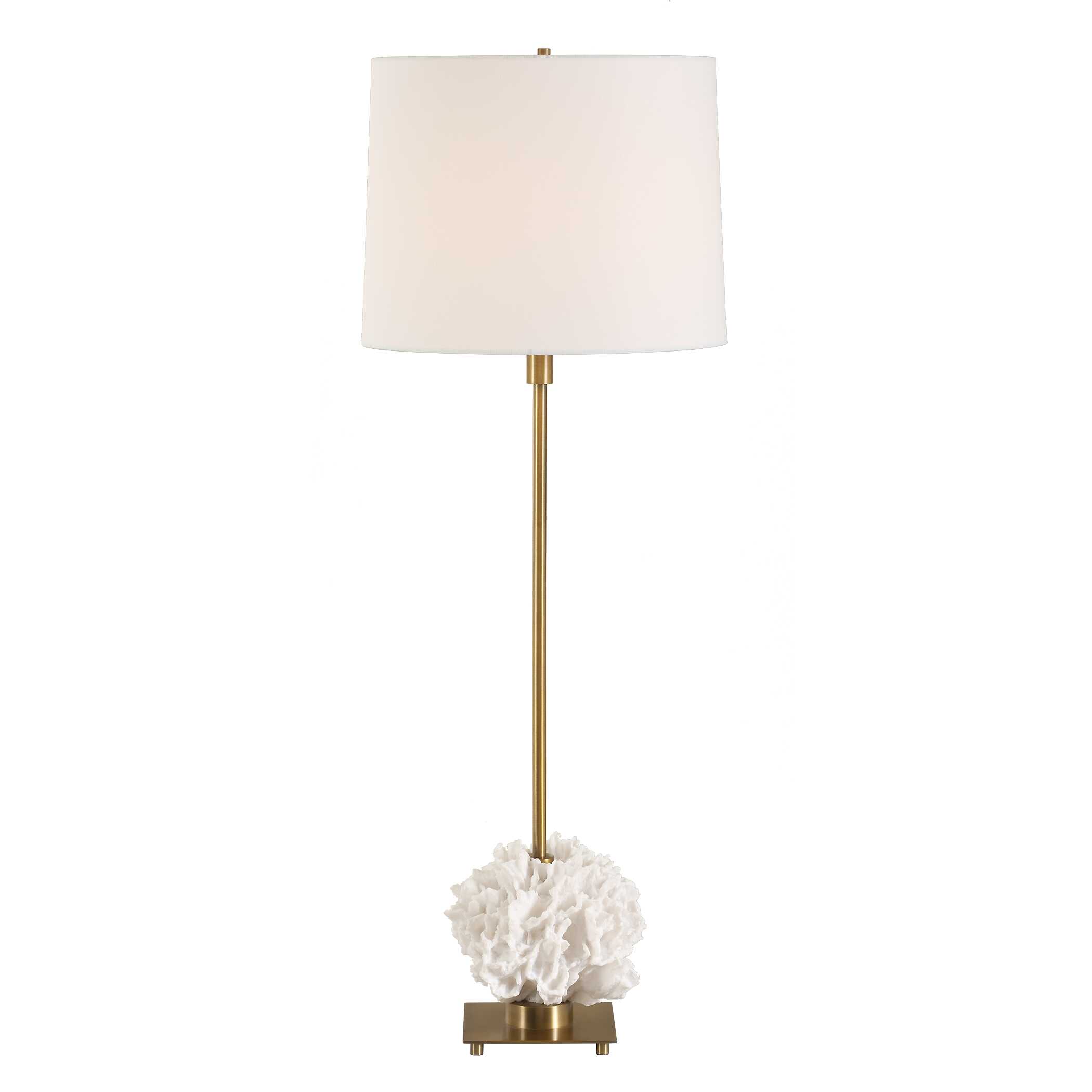 Caronia Coral Buffet Lamp, by Uttermost, 13" width x 35.5" height x 13" depth View 6