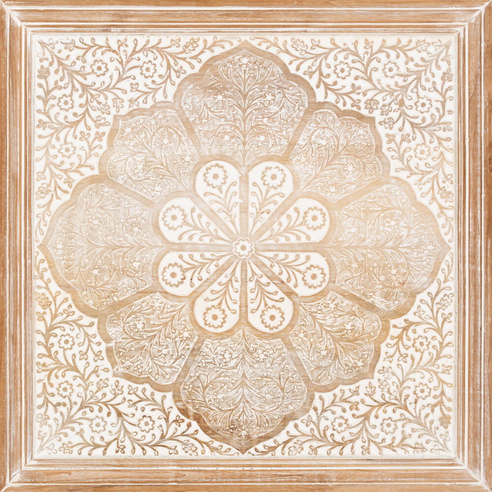 Nadia Dimensional Wall Accent, Sculptural Wall Art by Surya, 24" width x 24" height