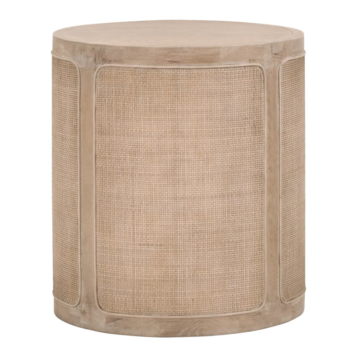 Cane End Table, Side & End Table by Essentials for Living, 21" width x 23.75" height x 21" depth View 1