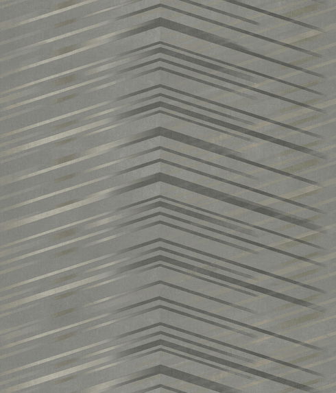 Glistening Chevron Charcoal Wallpaper