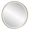 Crofton Lighted Brass Round Mirror, by Uttermost, 2'8" width x 2'8" height x 2.12" depth thumbnail 12