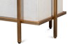 Blakely Door Chest, Osprey White, Cabinets & Sideboard by Sarreid, 40" length x 18" width x 34" height thumbnail 6