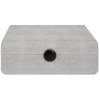Lalique White Shagreen Box, Boxe by Uttermost, 12.87" width x 4.5" height x 9" depth thumbnail 1