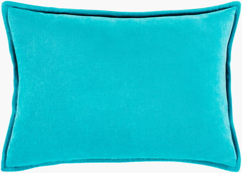 Cotton Velvet Lumbar Pillow