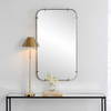 Pali Industrial Iron Mirror, by Uttermost, 27.12" width x 47.5" height x 2.5" depth thumbnail 4