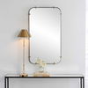 Pali Industrial Iron Mirror, by Uttermost, 27.12" width x 47.5" height x 2.5" depth thumbnail 4