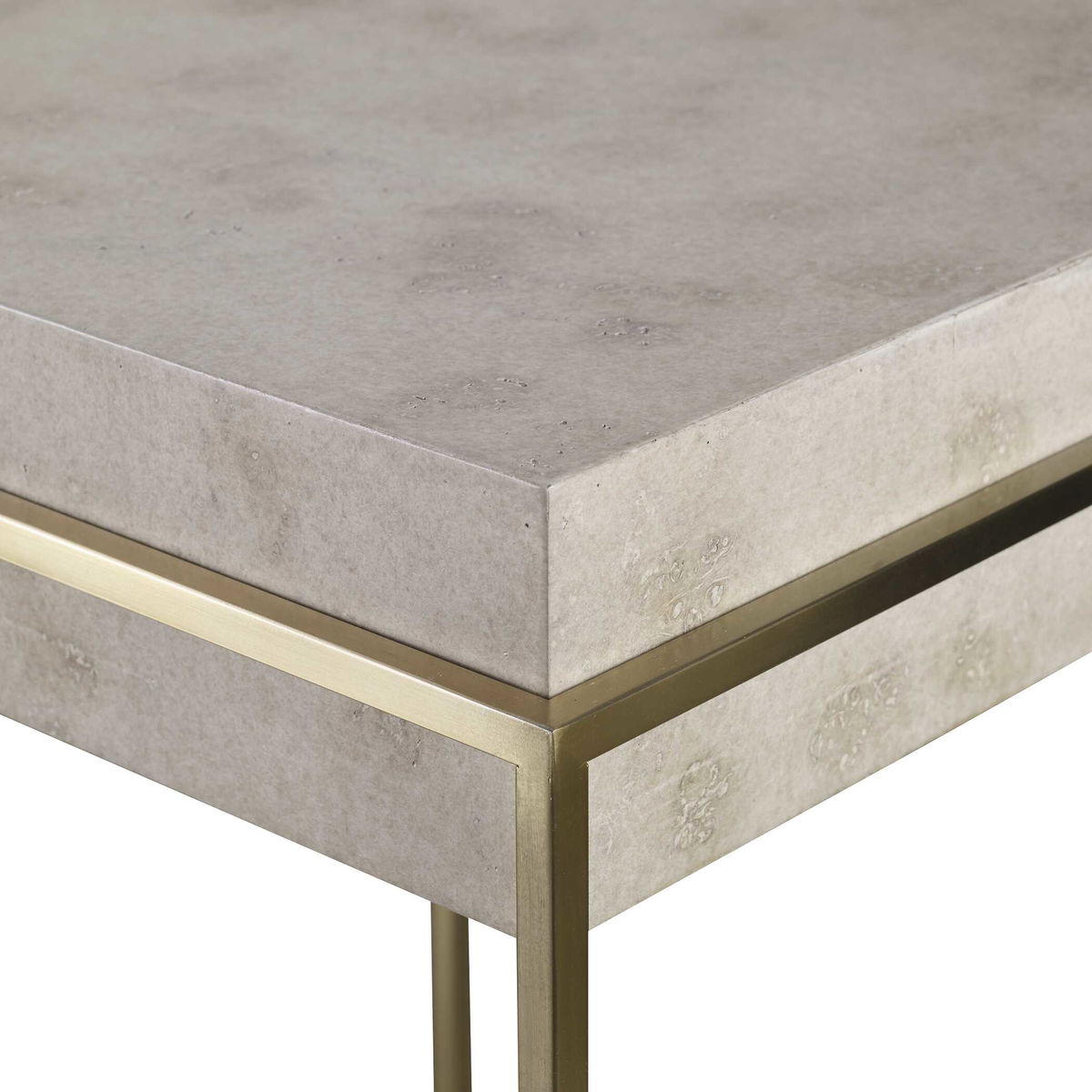 Inda Modern Accent Table, Side & End Table by Uttermost, 19" width x 24" height x 19" depth View 5