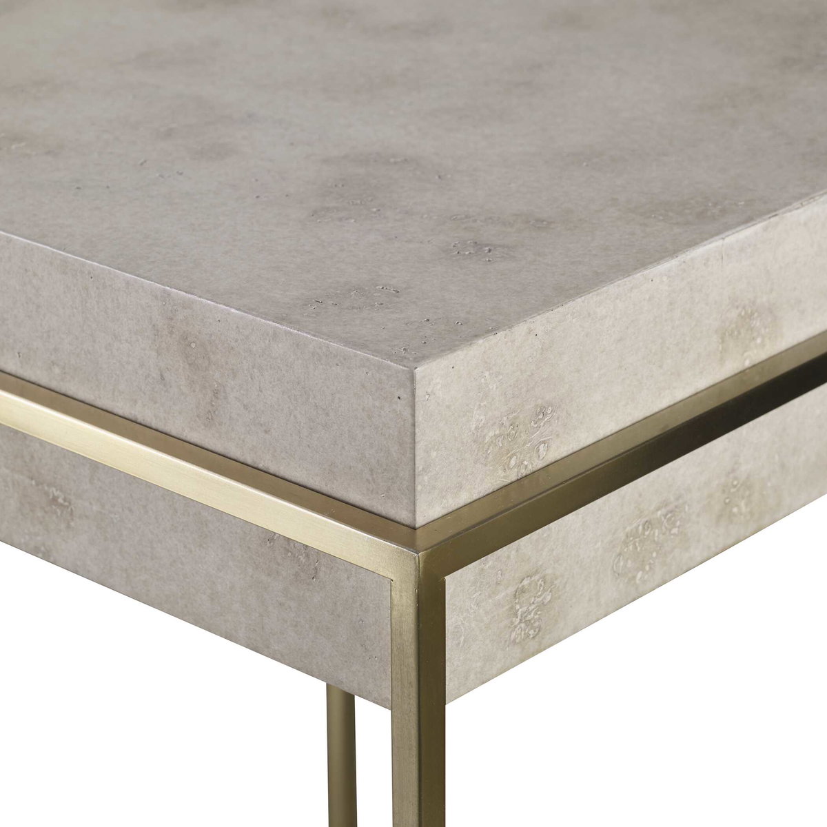 Inda Modern Accent Table, Side & End Table by Uttermost, 19" width x 24" height x 19" depth View 5