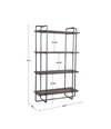 Stilo Urban Industrial Etagere, by Uttermost, 4'1.5" width x 6'7.5" height x 1'6" depth thumbnail 3