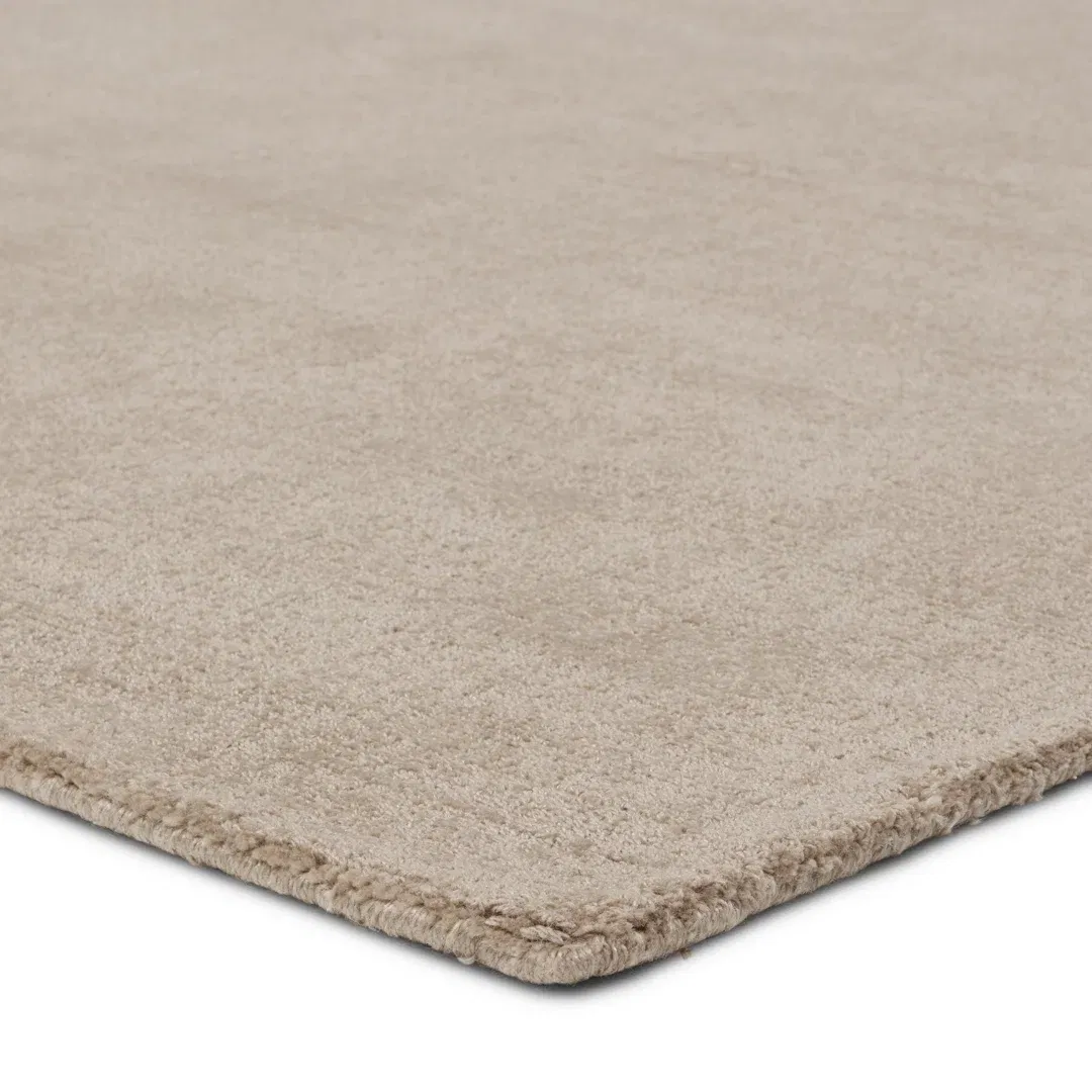 Arcus Handmade Indoor/Outdoor Solid Taupe/ Cream large image 