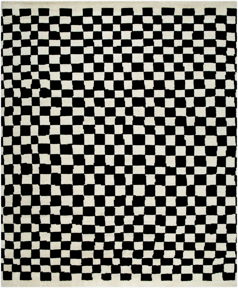 Damier Handmade Rug large image 