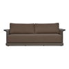 Meredith Outdoor Sofa Brown, Sofas & Sectional by Moe's Home, 90.55" width x 30" height x 38.43" depth thumbnail 1